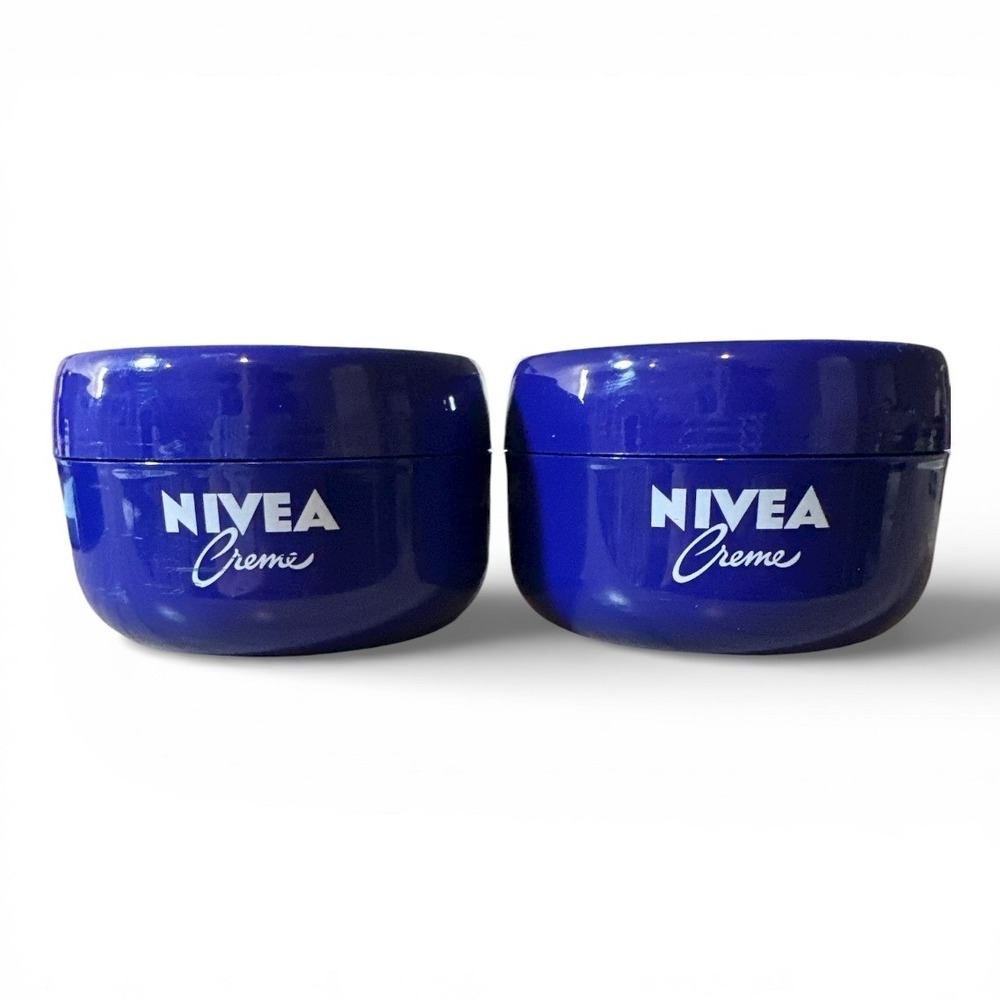 Nivea Creme‎ Moisturizing Cream Unisex 6.8oz 2-Pack Blue Jar New Sealed